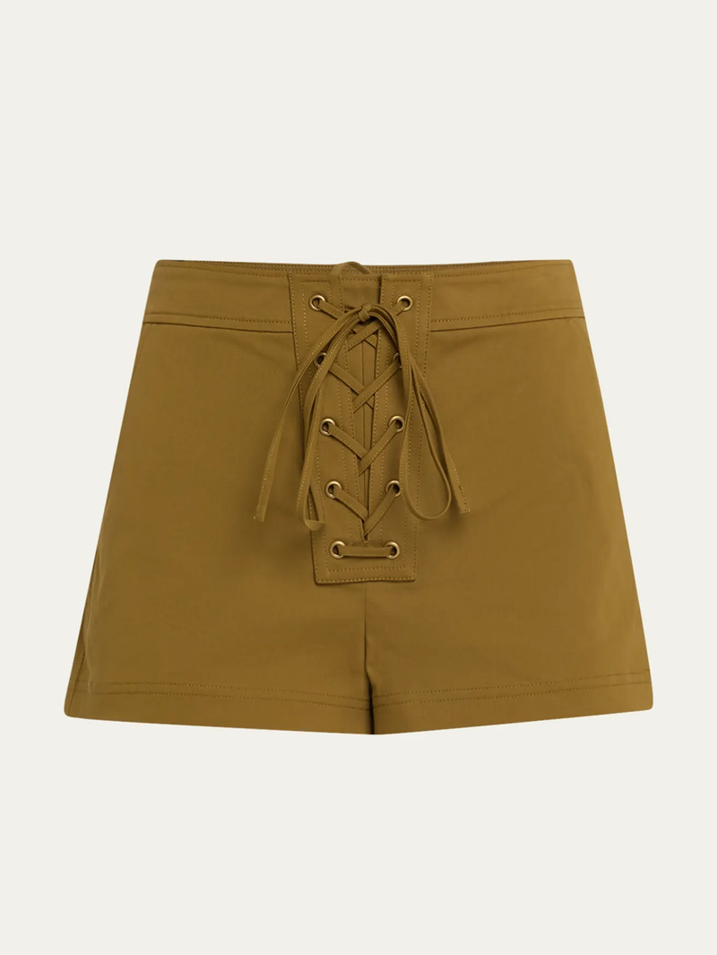 Leon Lace-Up Shorts