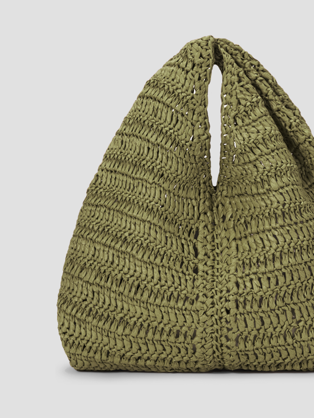 Simone Raffia Bag in Hazel