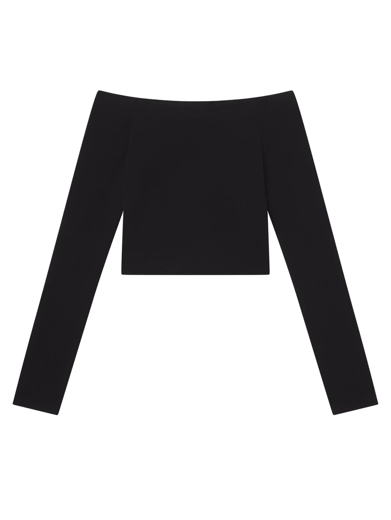 Jo Merino Off Shoulder Knit Top