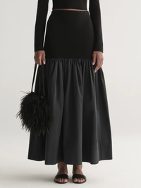 Cami Merino Combo Maxi Skirt