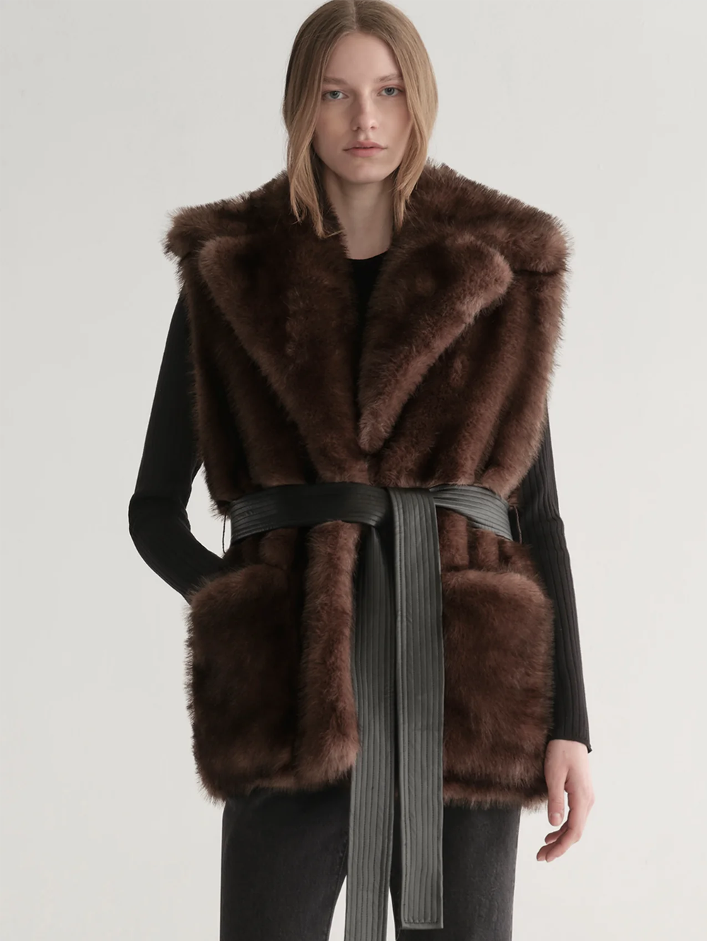 Devon Faux Fur Vest