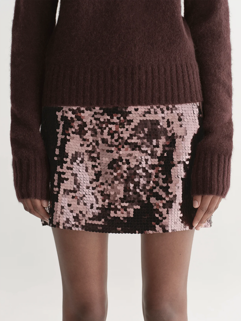 Cleo Sequin Mini Skirt