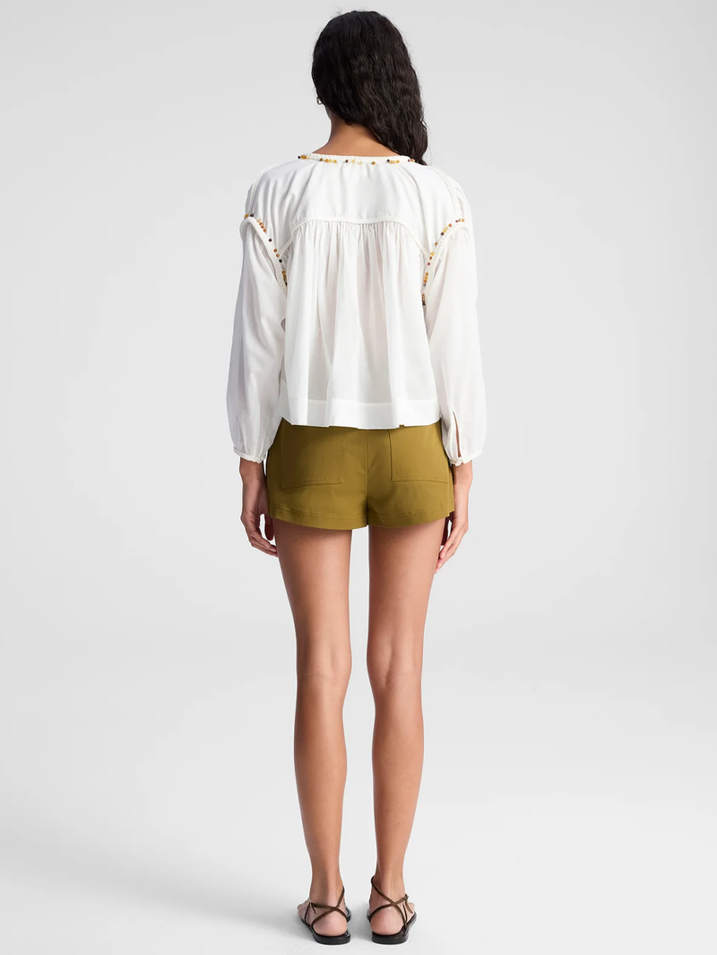 Leon Lace-Up Shorts
