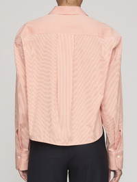 Maude Cropped Cotton Shirt