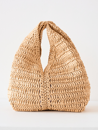 Simone Raffia Bag in Desert Palm