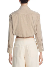 Leo Top in Pearl/Aged Bronze