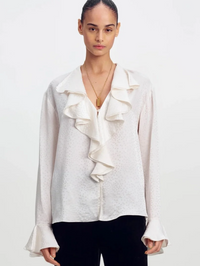 Colette Top in Ivory