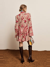ALEMAIS Kenny Mini Dress in Red – Image 3