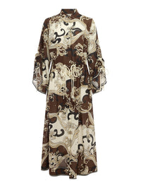 ALEMAIS OTIS SHIRTDRESS IN CHOCOLATE – Image 1