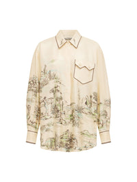 ALEMAIS Scout Shirt in Cream – Image 1