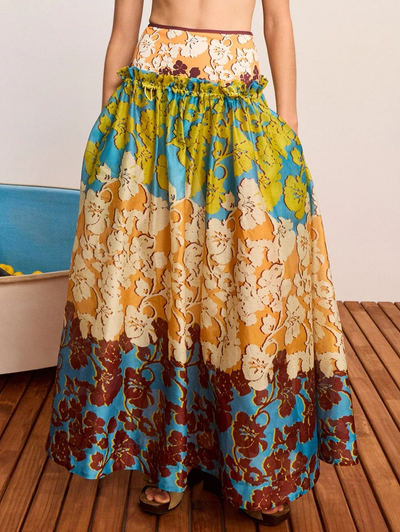 Splice Midi Skirt