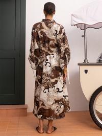 Otis Shirtdress in Chocolate