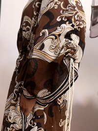 Otis Shirtdress in Chocolate