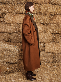 Sable Applique Coat