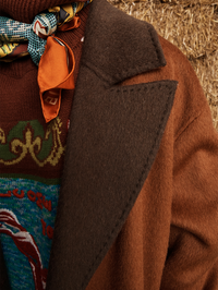 Sable Applique Coat
