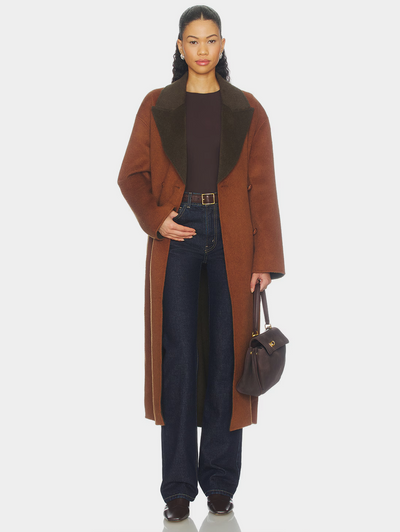 Sable Applique Coat