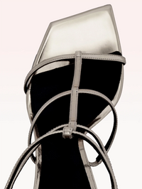 Amanda 60 Grafite Sandal by ALEXANDRE BIRMAN - View 4
