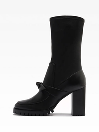 Clarita 90 Stretch Boot by ALEXANDRE BIRMAN-Black-AMY Atelier