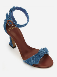 Clarita Buckle Denim 85 by ALEXANDRE BIRMAN - View 2