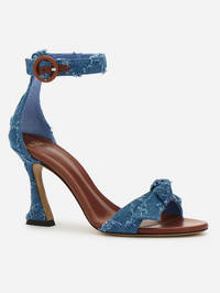 Clarita Buckle Denim 85 by ALEXANDRE BIRMAN - View 4