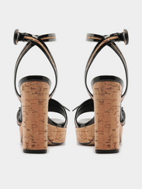Clarita Cork 120 Platform Sandal by ALEXANDRE BIRMAN - View 2