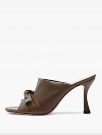 Clarita Retro Mule Brown by ALEXANDRE BIRMAN-RICH BROWN-AMY Atelier