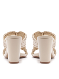 Odara 75 Eggshell Sandal by ALEXANDRE BIRMAN - View 3