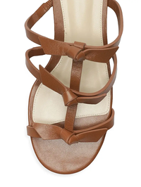 Slim Lolita Leather Sandals by ALEXANDRE BIRMAN - View 8