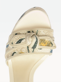 Grosgrain Raffia Platform 120 Laguna