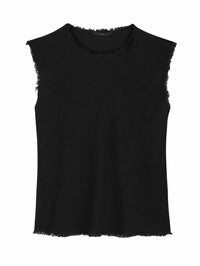 ALL THREE IRIS TANK IN BLACK – Image 1