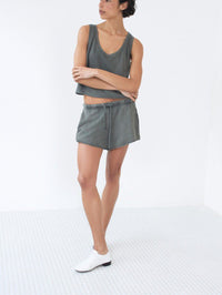 AMERICAN VINTAGE Bepow Shorts in Artichaut Vintage in Artichaut Vintage – Image 4