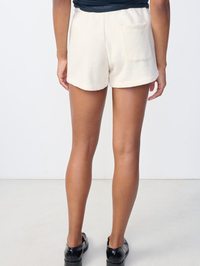 Bobypark Drawstring Short in Ecru by AMERICAN VINTAGE - View 2