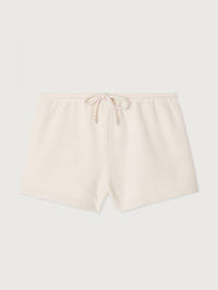 Bobypark Drawstring Short in Ecru by AMERICAN VINTAGE - View 5
