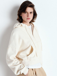 Bobypark Hoodie in Ecru by AMERICAN VINTAGE-ECRU-AMY Atelier