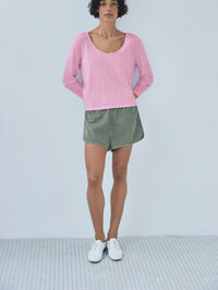 AMERICAN VINTAGE Dualy Tee in Chamallow in Chamallow – Image 1