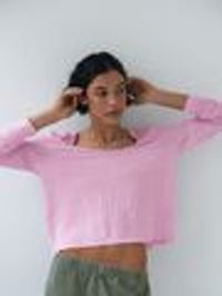 AMERICAN VINTAGE Dualy Tee in Chamallow in Chamallow – Image 1