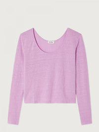 AMERICAN VINTAGE Dualy Tee in Chamallow in Chamallow – Image 2