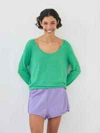 AMERICAN VINTAGE Lycaz Shorts in Viola Vintage in Viola Vintage – Image 1