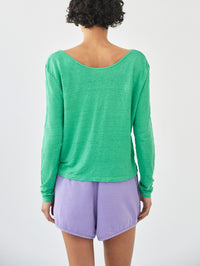 AMERICAN VINTAGE Lycaz Shorts in Viola Vintage in Viola Vintage – Image 2