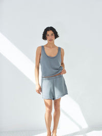 AMERICAN VINTAGE Vibtown Tank in Ouragan Vintage in Ouragan Vintage – Image 3