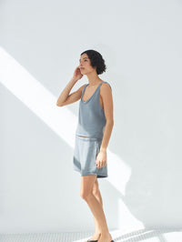 AMERICAN VINTAGE Vibtown Tank in Ouragan Vintage in Ouragan Vintage – Image 4