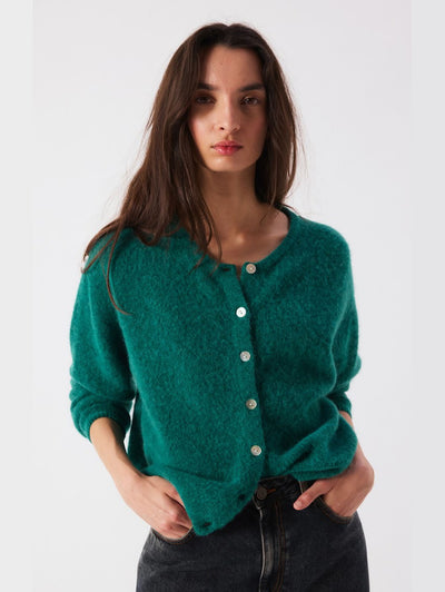 Vitow Cardigan in Canard Chine