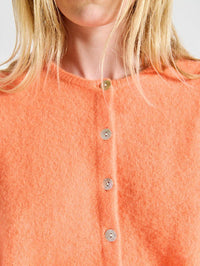 AMERICAN VINTAGE Vitow Sweater in Carotte Fluo Chine in Carotte Fluo Chine – Image 3