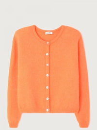 AMERICAN VINTAGE Vitow Sweater in Carotte Fluo Chine in Carotte Fluo Chine – Image 6