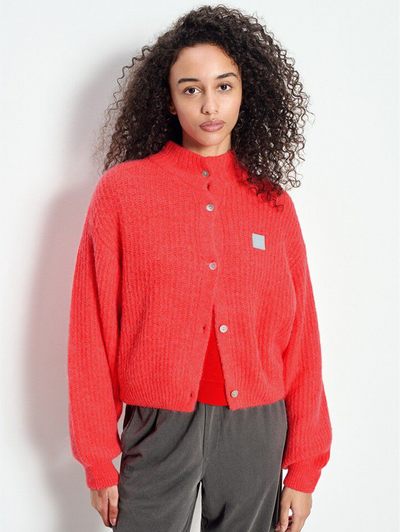 East Cardigan in Sunrise Fluo