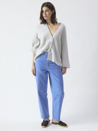 Damsville Cardigan in Gris Chine