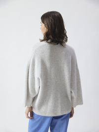 Damsville Cardigan in Gris Chine