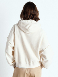 Bobypark Hoodie in Ecru