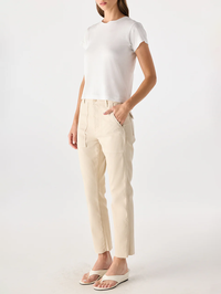 Easy Army Trouser in Dove by AMO - View 3