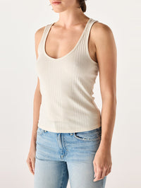 AMO Mae Tank in Bone in Bone – Image 2